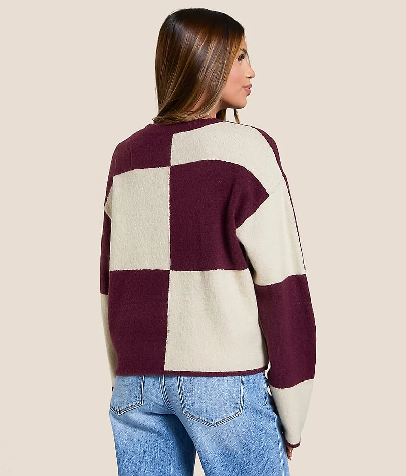 Checkered Sweater