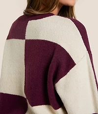 Checkered Sweater
