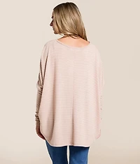 Striped Dolman Top