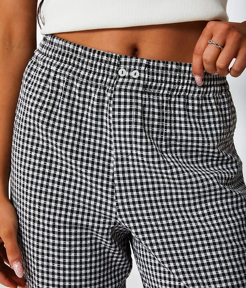 Gingham Pant