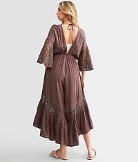 Crochet Wide Leg Jumpsuit
