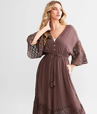 Crochet Wide Leg Jumpsuit