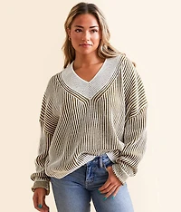 Plated Sweater