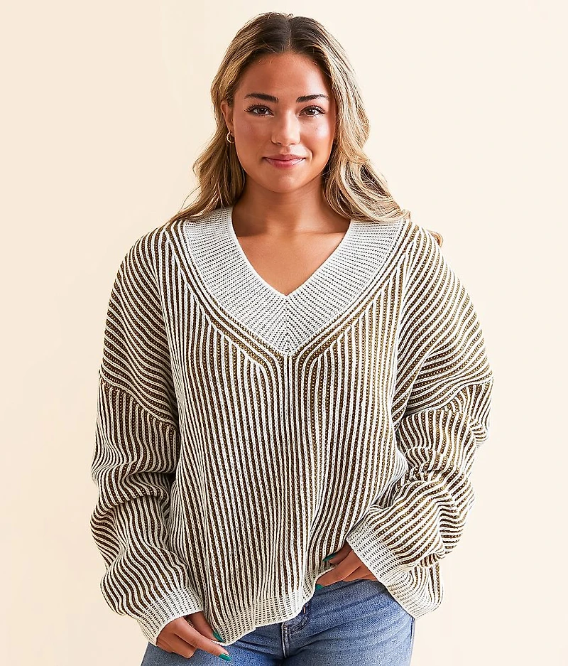Plated Sweater