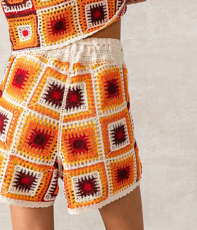 Granny Square Short
