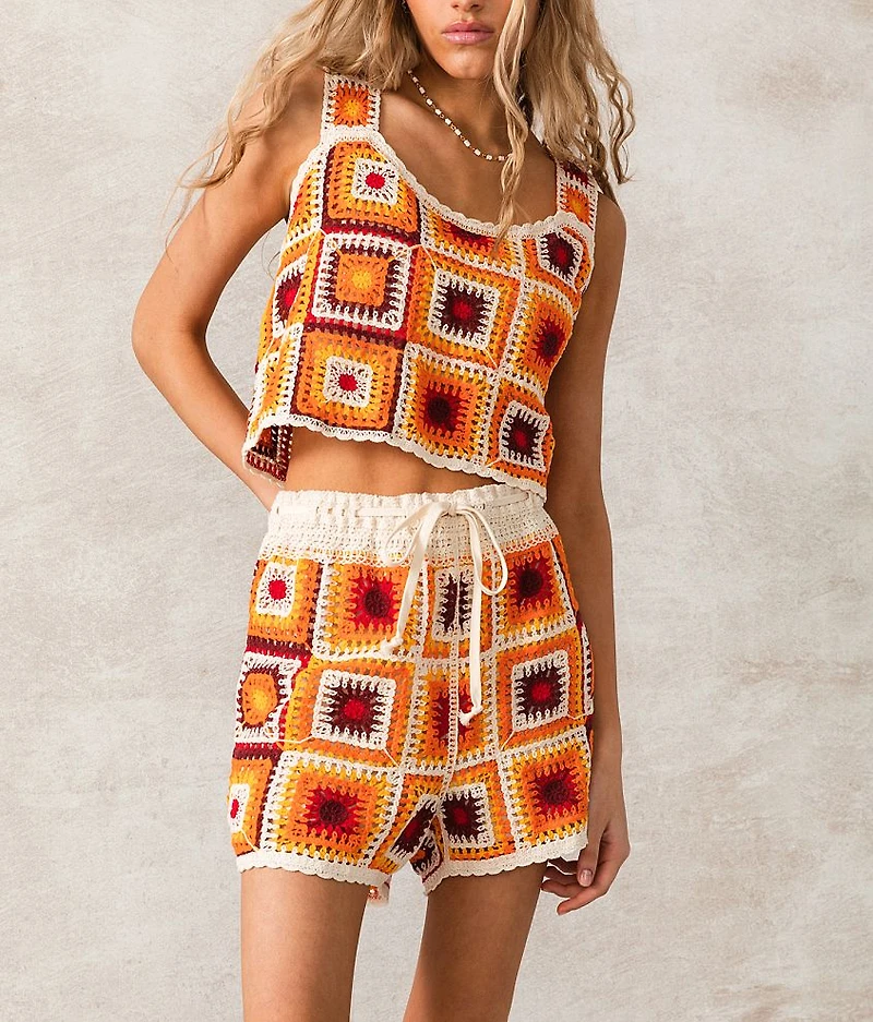 Granny Square Short