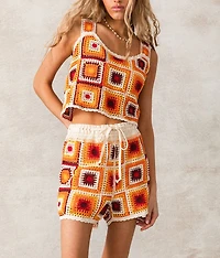 Granny Square Short