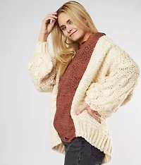 Bobble Cardigan Sweater