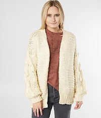 Bobble Cardigan Sweater