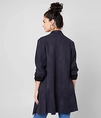 Faux Suede Jacket