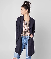 Faux Suede Jacket