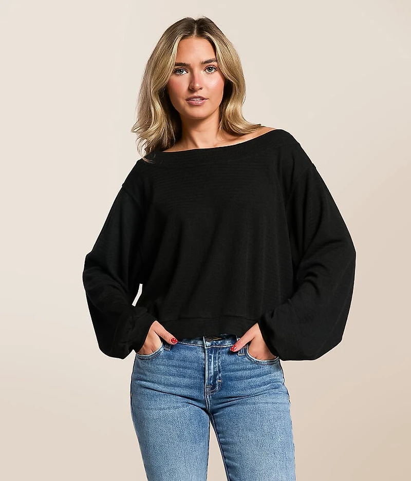Off The Shoulder Cropped Top
