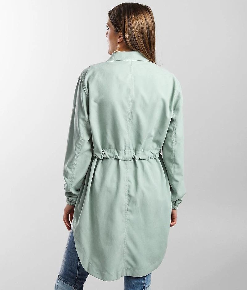 Faux Suede Jacket