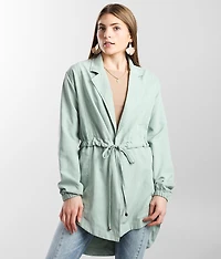 Faux Suede Jacket