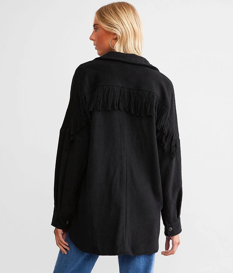 Fringe Shacket