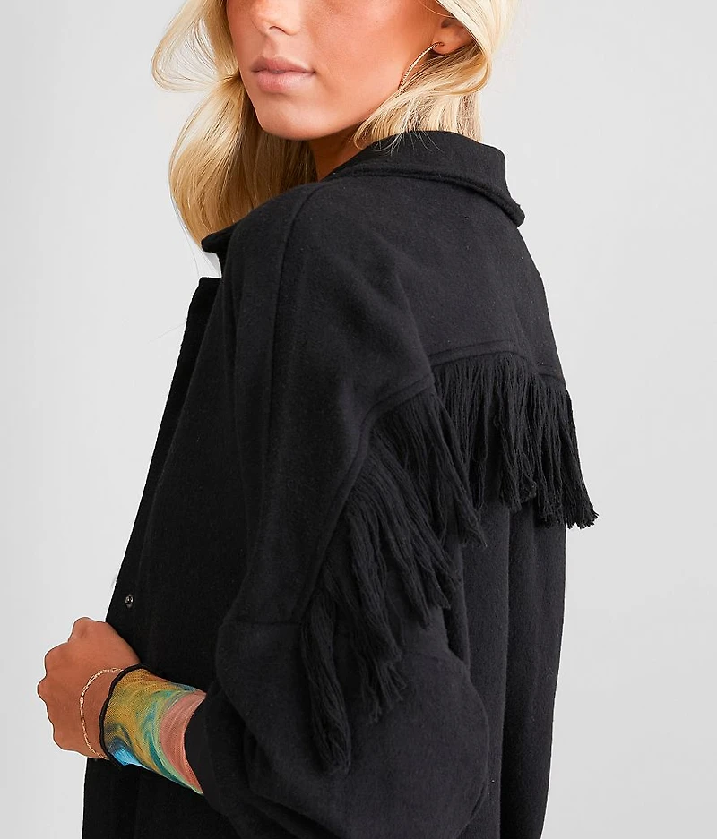 Fringe Shacket