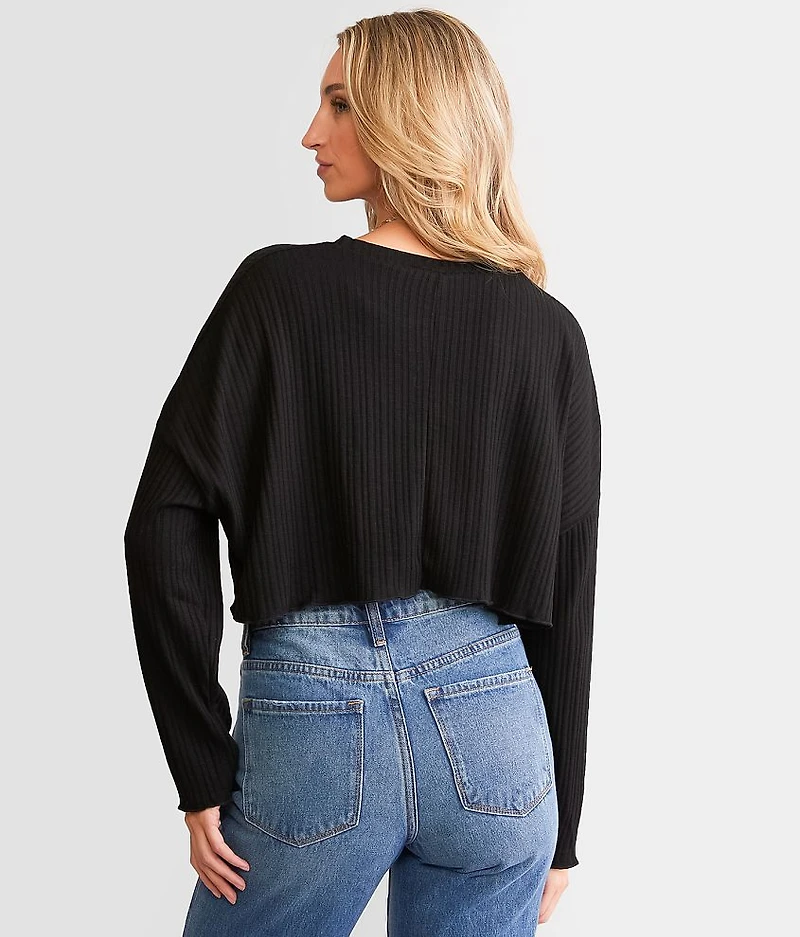 Favorite Date Oversized Crop Top