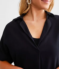 Dolman Collared Top