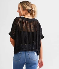 Cropped Boxy Sweater