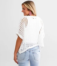 Cropped Boxy Sweater