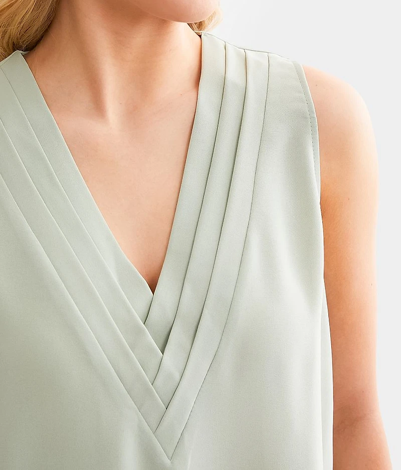 Layered V-Neck Tank Top