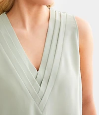 Layered V-Neck Tank Top