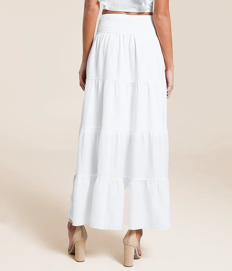 Tiered Maxi Skirt