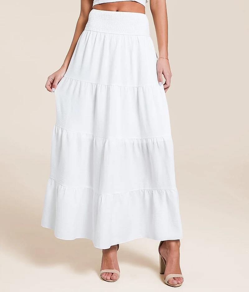 Willow & Root Tiered Maxi Skirt