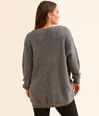 V-Neck Oversized Sweater