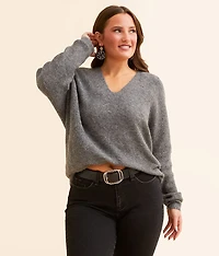 V-Neck Oversized Sweater