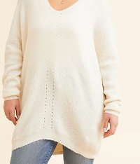 V-Neck Oversized Sweater