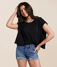 Open Back Cropped Top