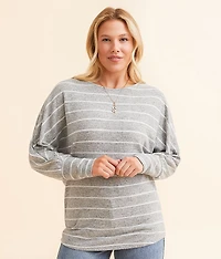 Striped Dolman Top