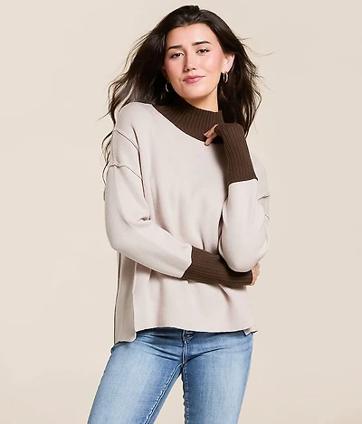 Color Block Sweater