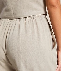 Linen Blend Trouser Pant