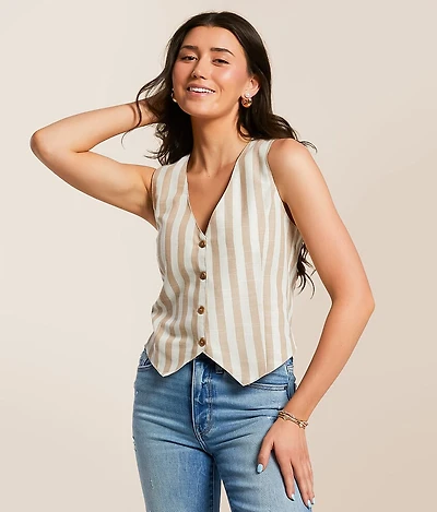 Striped Vest