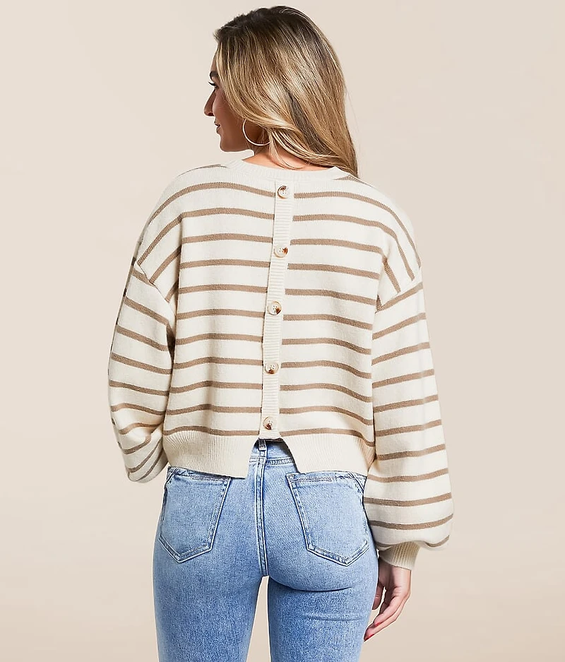 Striped Boxy Sweater