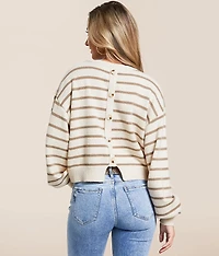 Striped Boxy Sweater