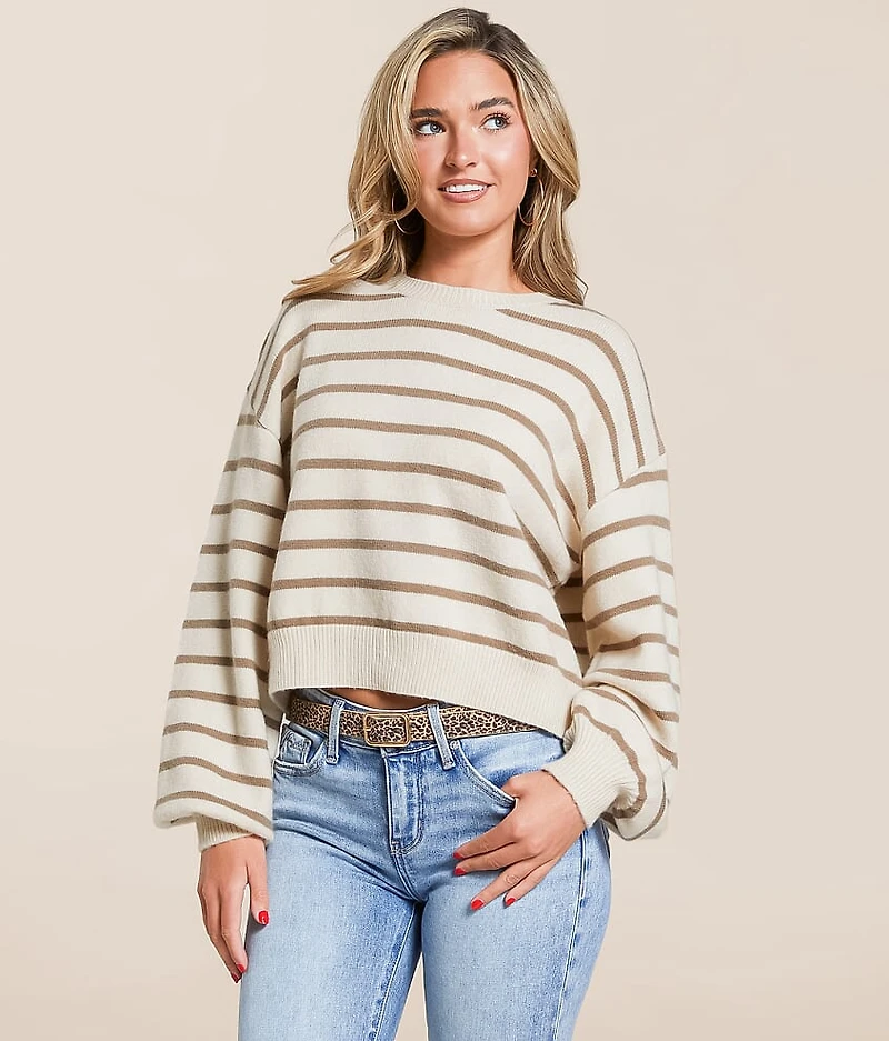 Striped Boxy Sweater