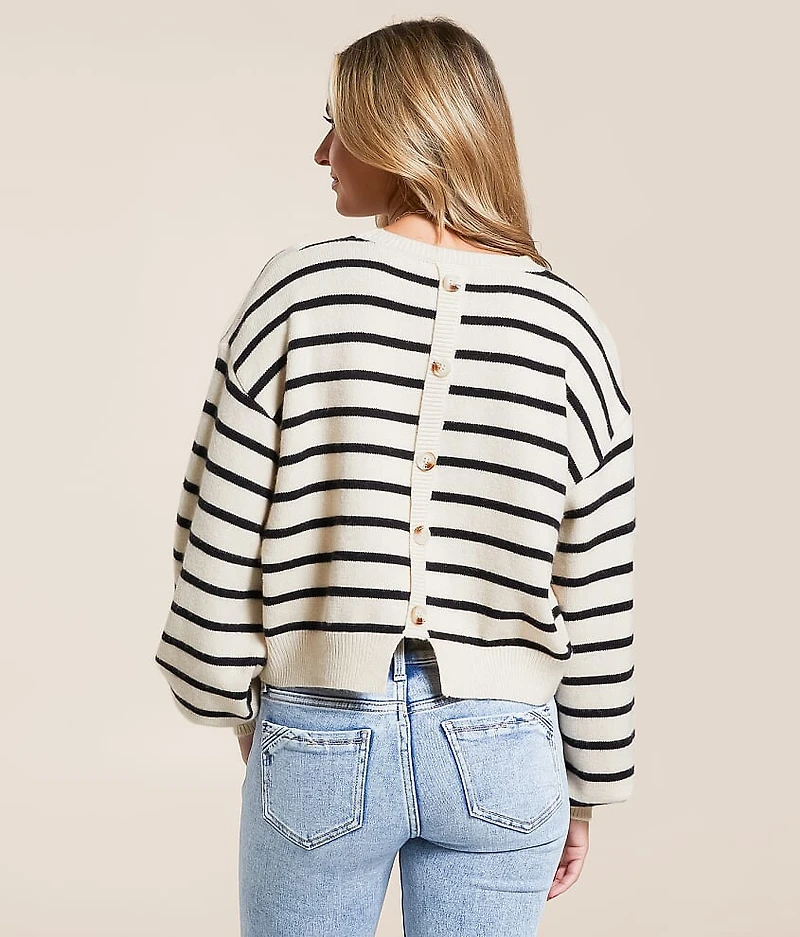 Striped Boxy Sweater