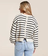 Striped Boxy Sweater