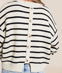 Striped Boxy Sweater