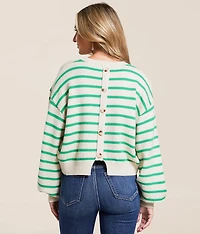 Striped Boxy Sweater