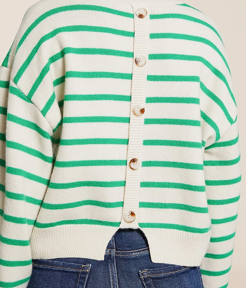 Striped Boxy Sweater