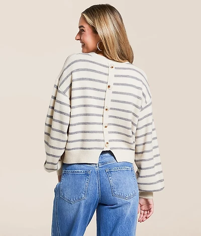 Striped Boxy Sweater