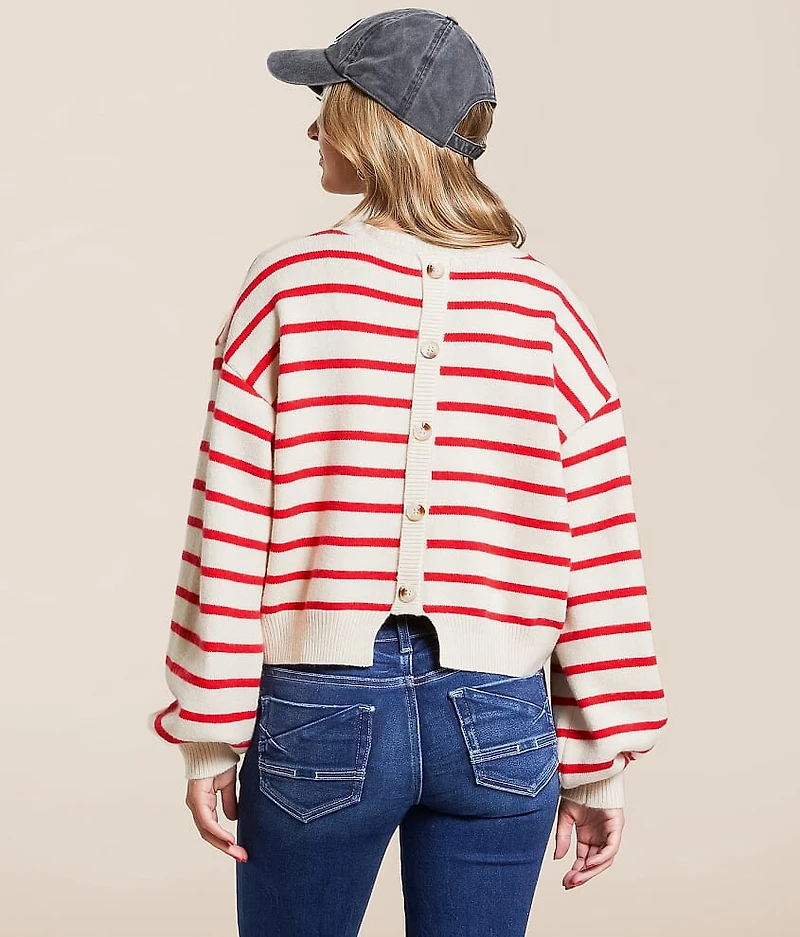Striped Boxy Sweater