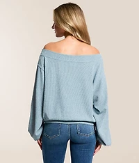 Off The Shoulder Cropped Top