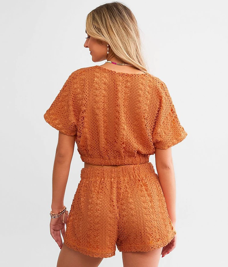 Crochet Cropped Top