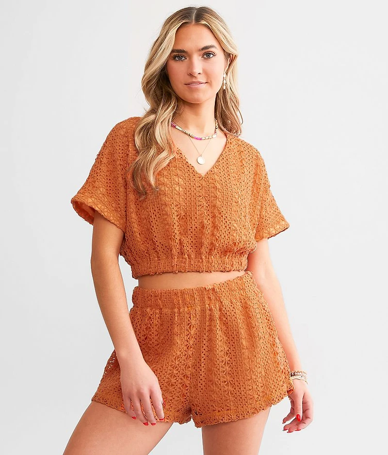 Crochet Cropped Top