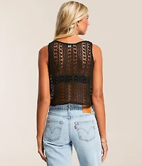Crochet Cropped Tank Top